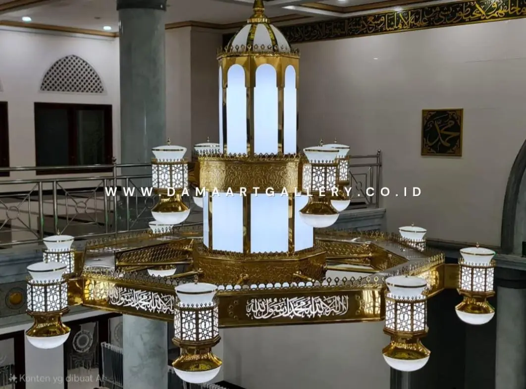 Keindahan Lampu Nabawi Model Maroko